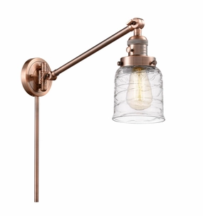 Franklin Restoration One Light Swing Arm Lamp Antique Copper Best Wall Lights online store