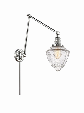 Franklin Restoration One Light Swing Arm Lamp Polished Chrome Wall Lights for decor discount