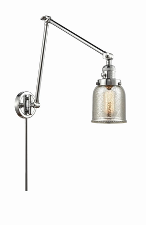 Franklin Restoration One Light Swing Arm Lamp Polished Chrome Wall Lights for decor discount
