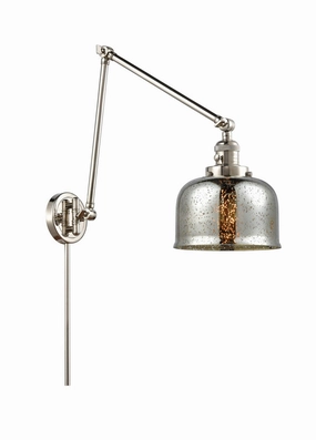 Franklin Restoration One Light Swing Arm Lamp Polished Nickel Wall Lights for decor discount