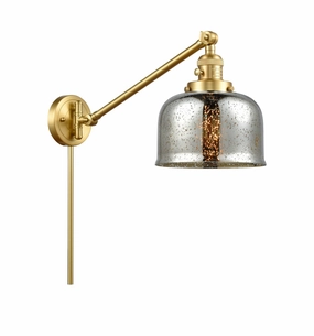 Franklin Restoration One Light Swing Arm Lamp Satin Gold Best Wall Lights online store