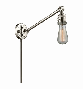 Franklin Restoration One light Swing Arm With Switch Polished Nickel Best Wall Lights online store