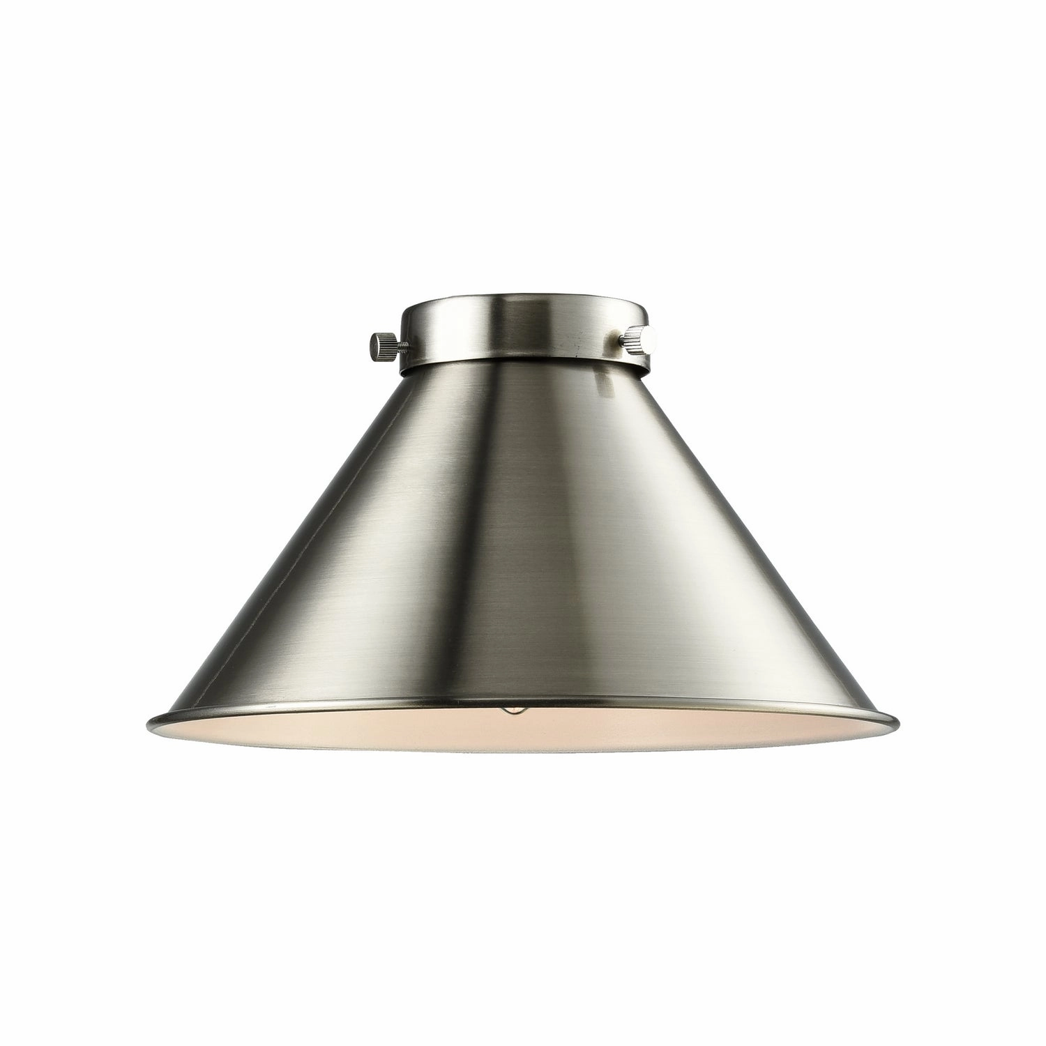 Franklin Restoration Shade Brushed Satin Nickel Sale on modern Wall Lights
