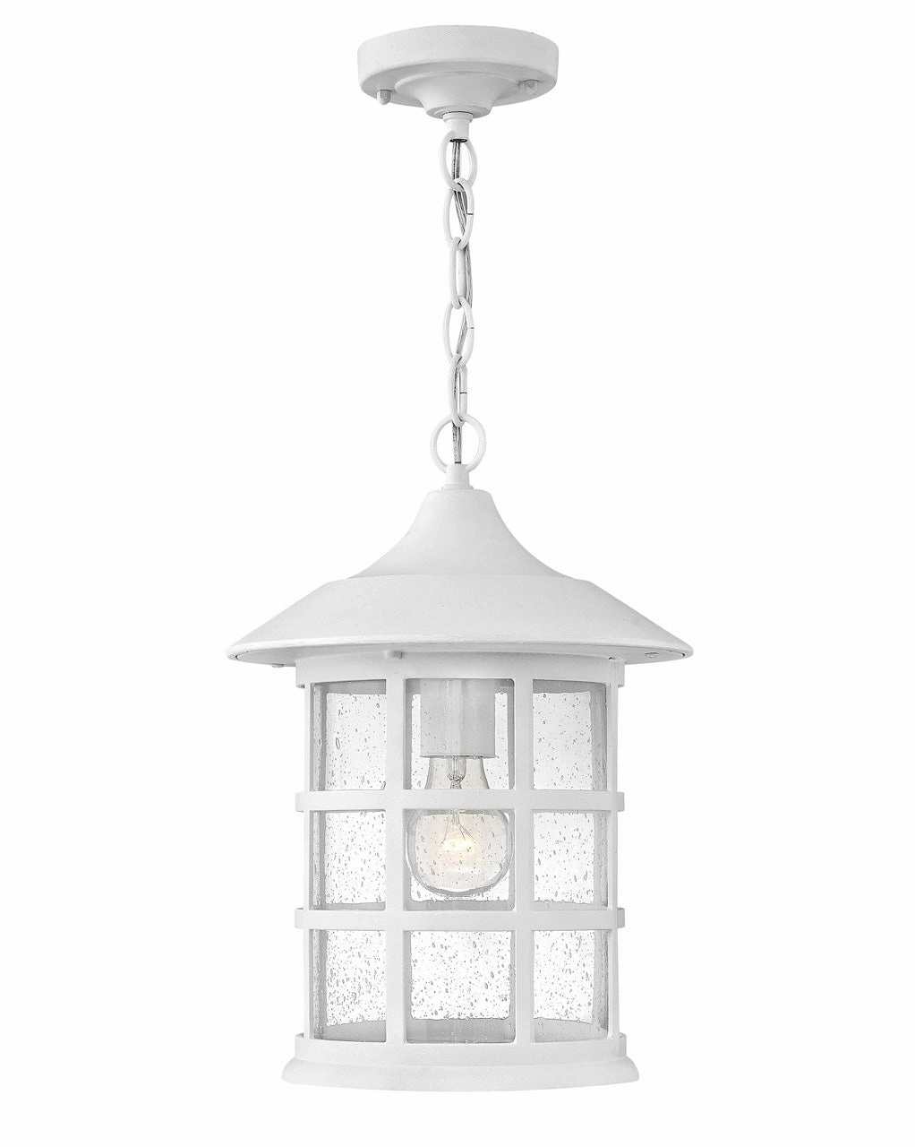 Freeport Coastal Elements LED Outdoor Lantern Textured White Outdoor Hanging Lights Lighting bundle deal