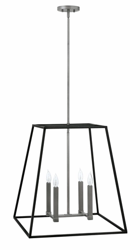 Fulton LED Pendant Aged Zinc Ceiling Lights Lighting buy online