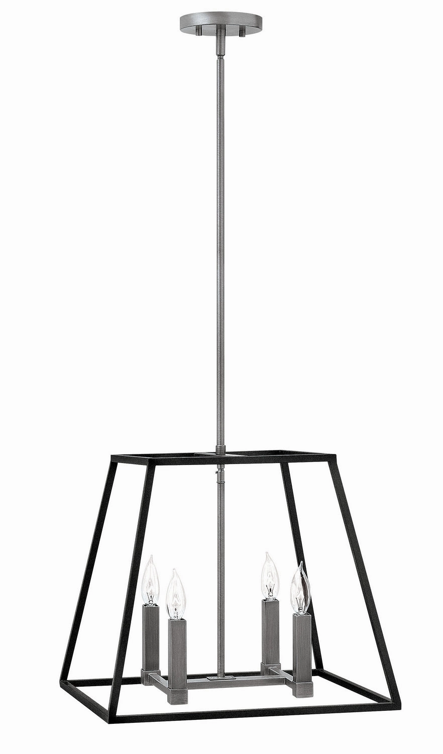Fulton LED Pendant Aged Zinc Ceiling Lights Lighting buy online
