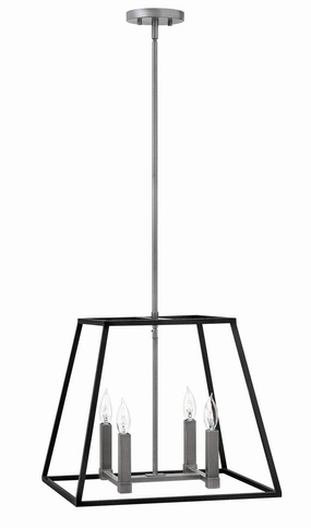 Fulton LED Pendant Aged Zinc Ceiling Lights Lighting buy online
