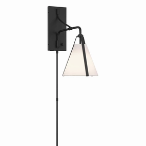 Fulton One Light Task Sconce Black Wall Lights for decor discount