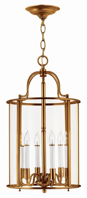 Gentry LED Foyer Pendant Heirloom Brass Ceiling Lights Lighting buy online