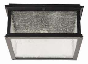Gentry One Light Flushmount Midnight Outdoor Ceiling Mount Lighting special offer