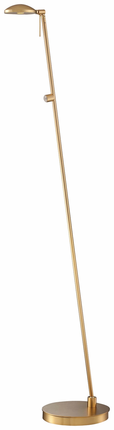 George Kovacs Lighting P4334-248 George's Reading Room Led Floor Lamp Lamp Gold, Champ, Gld Leaf Buy Lamps cheap online