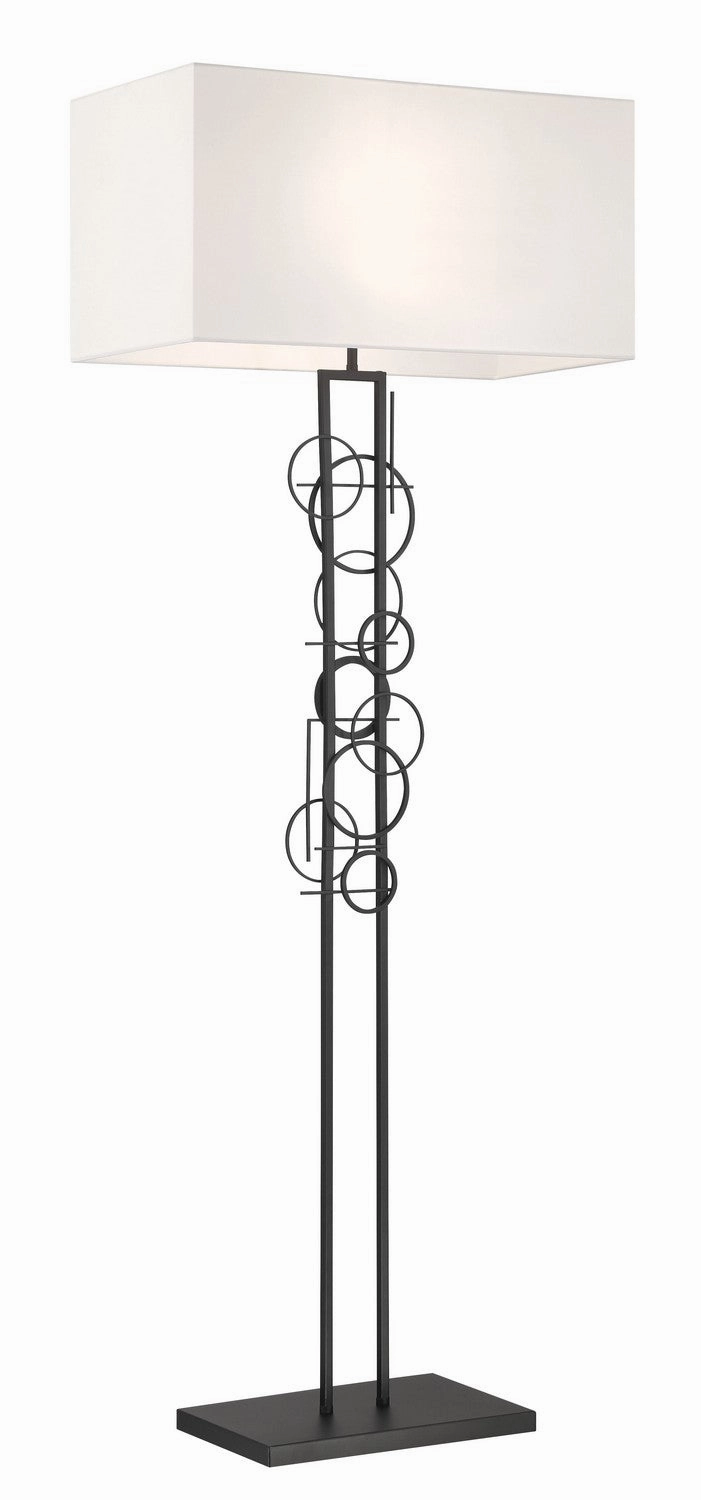 George Kovacs Lighting P5137-066 Tempo Two Light Floor Lamp Lamp Black Buy Lamps cheap online