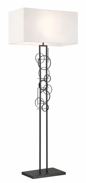 George Kovacs Lighting P5137-066 Tempo Two Light Floor Lamp Lamp Black Buy Lamps cheap online