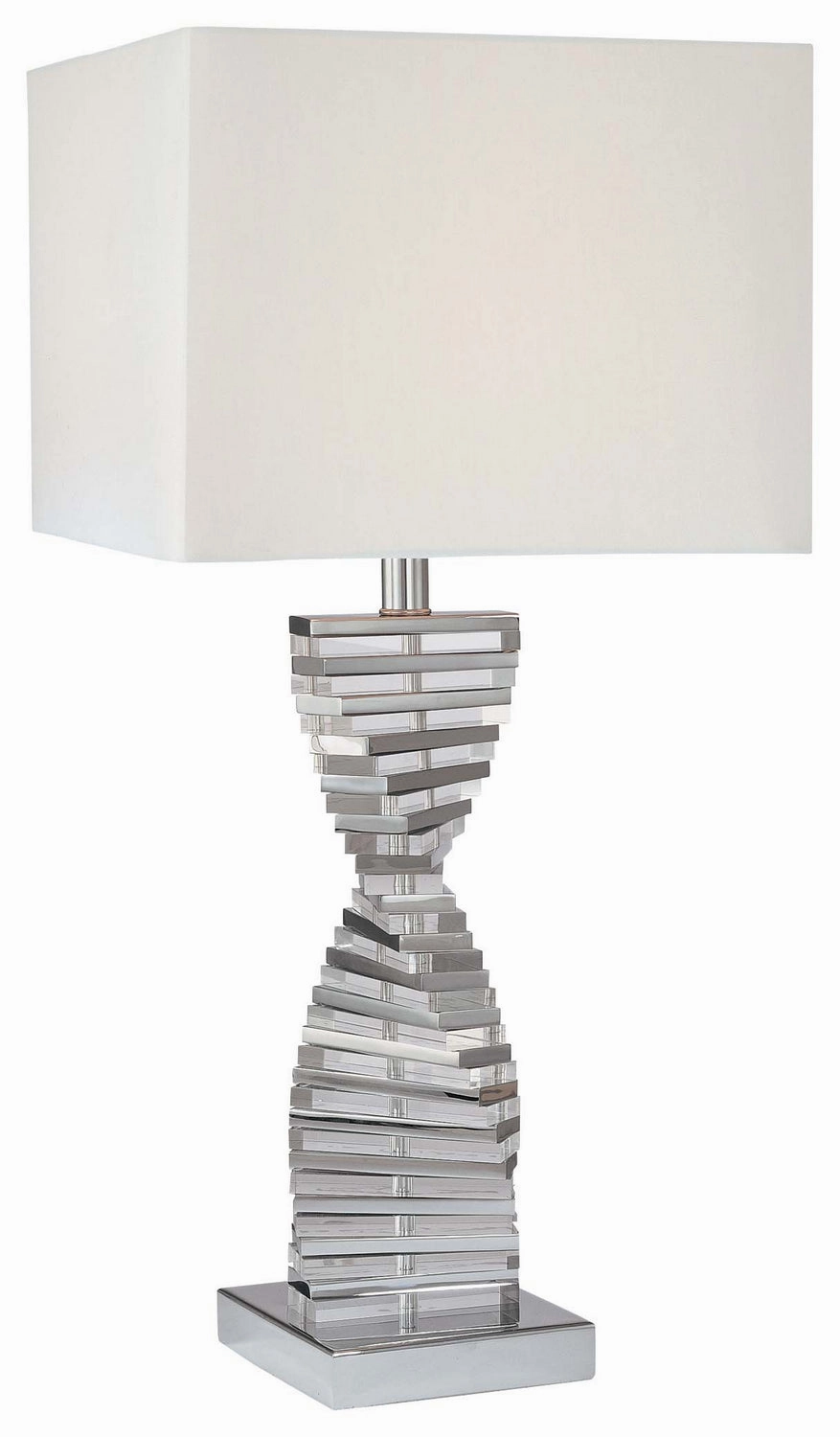 George Kovacs Lighting P742-077 George`S Reading Room Led Table Lamp Lamp Chrome Sale on Modern Lamps
