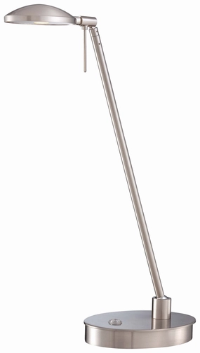George'S Reading Room LED Table Lamp Brushed Nickel Desk Lamps Lighting sale online