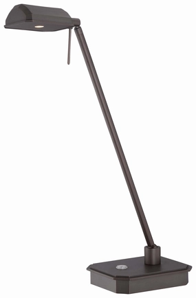 George'S Reading Room LED Table Lamp Copper Bronze Patina Desk Lamps Lighting sale online