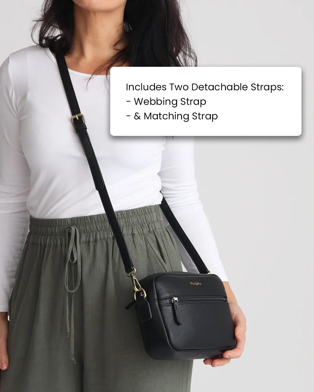 Gigi Crossbody - Black