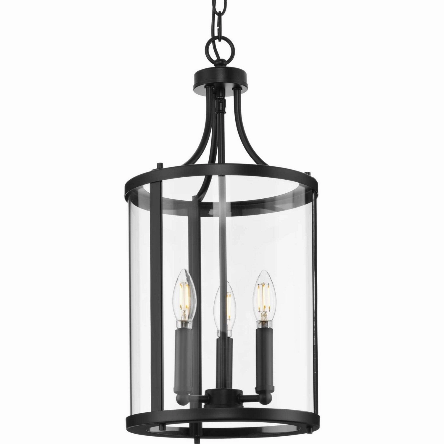 Gilliam Three Light Hall & Foyer Light Matte Black Ceiling Lights Lighting cheap deals