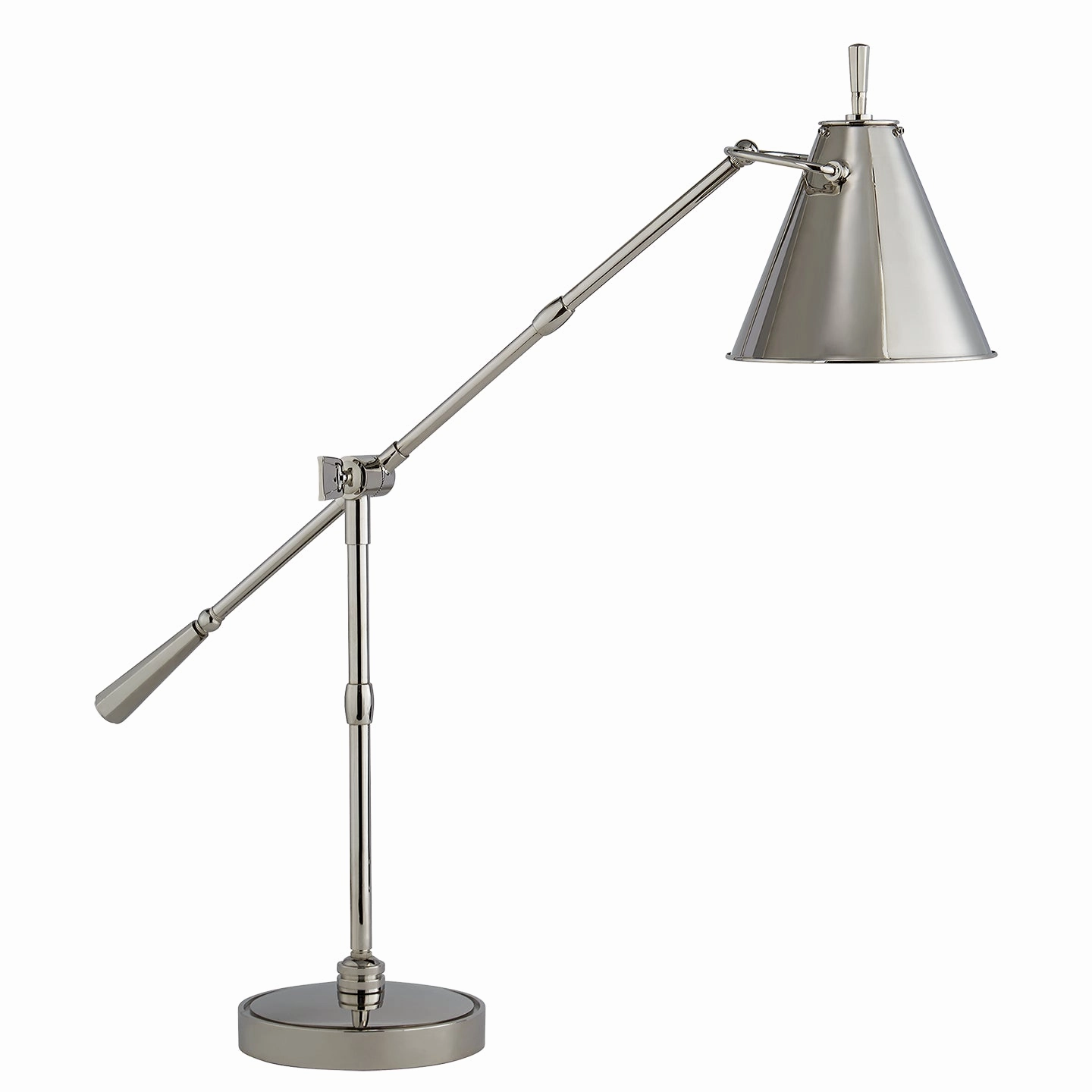 Goodman One Light Table Lamp Polished Nickel Desk Lamps Lighting sale online