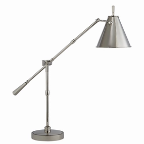 Goodman One Light Table Lamp Polished Nickel Desk Lamps Lighting sale online