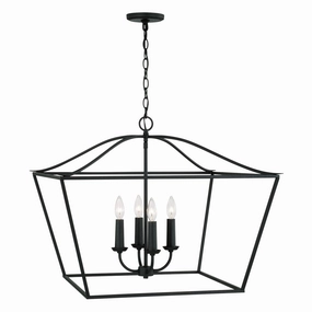 Grady Four Light Pendant Black Iron Ceiling Lights Lighting cheap deals