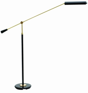 Grand Piano LED Floor Lamp Black/Polished Brass Desk Lamps Lighting sale online