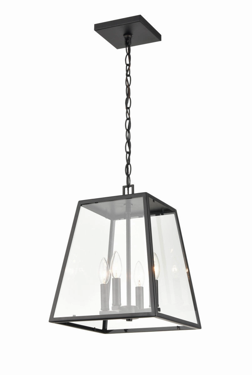 Grant Four Light Outdoor Lantern Powder Coated Black Outdoor Hanging Lights Lighting premium