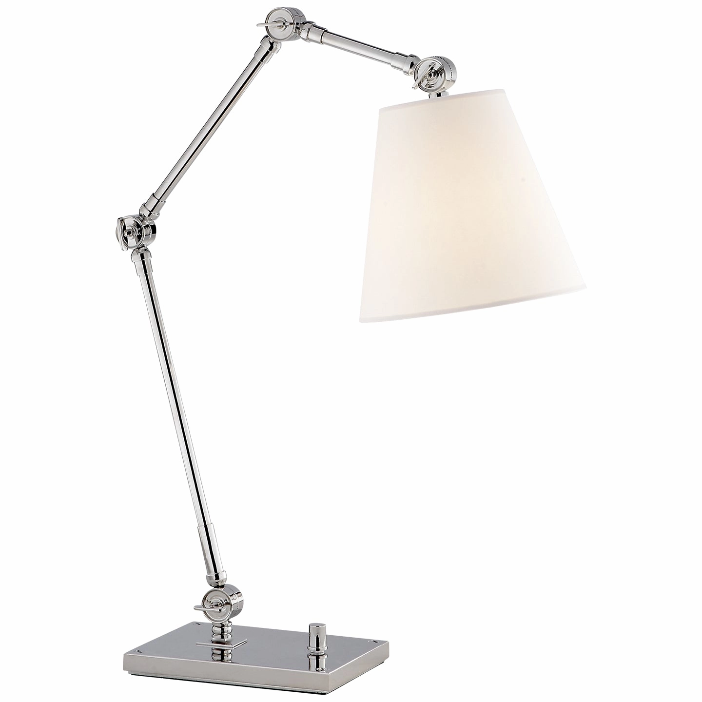 Graves One Light Task Lamp Polished Nickel Desk Lamps Lighting sale online