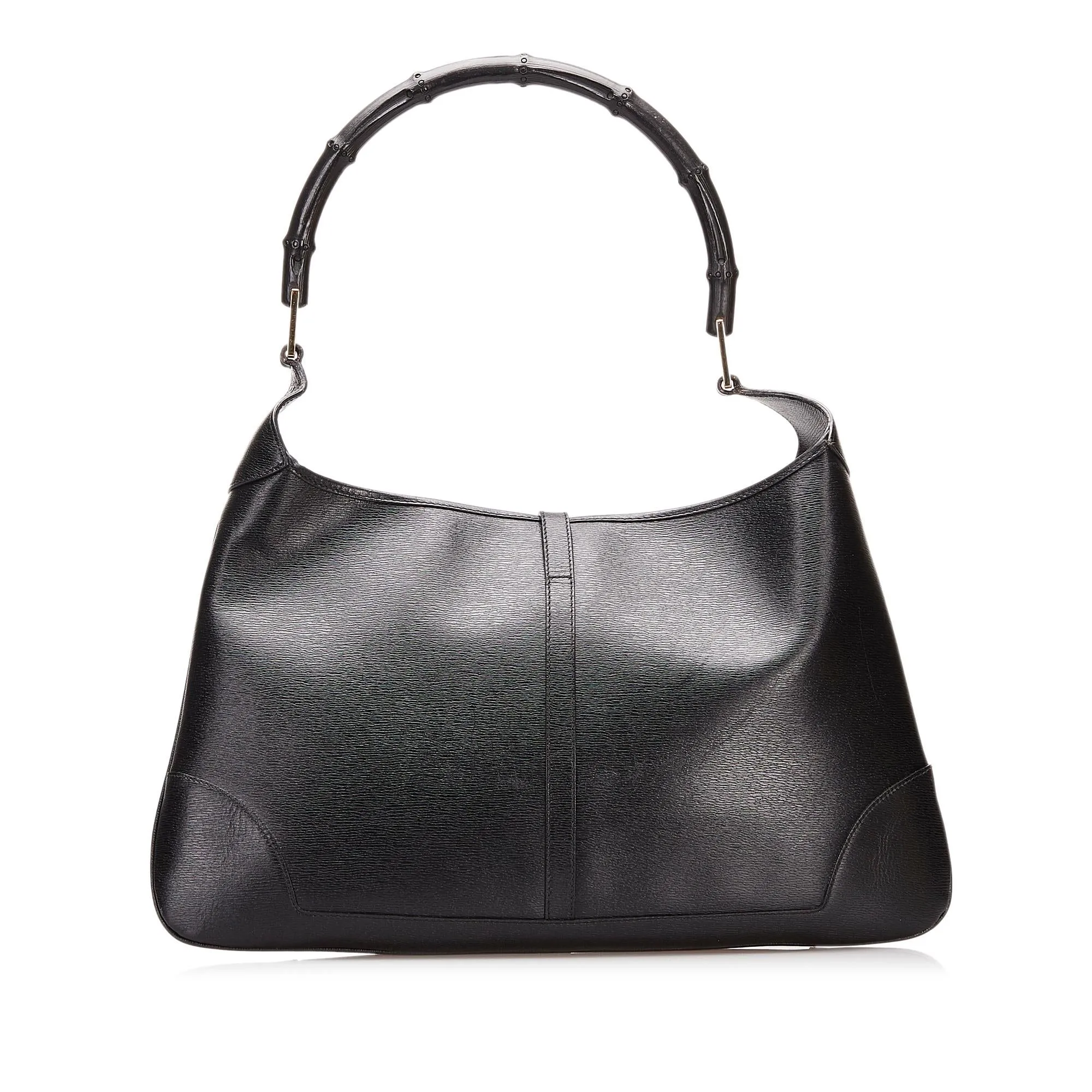 Gucci Bamboo Jackie Leather Shoulder Bag