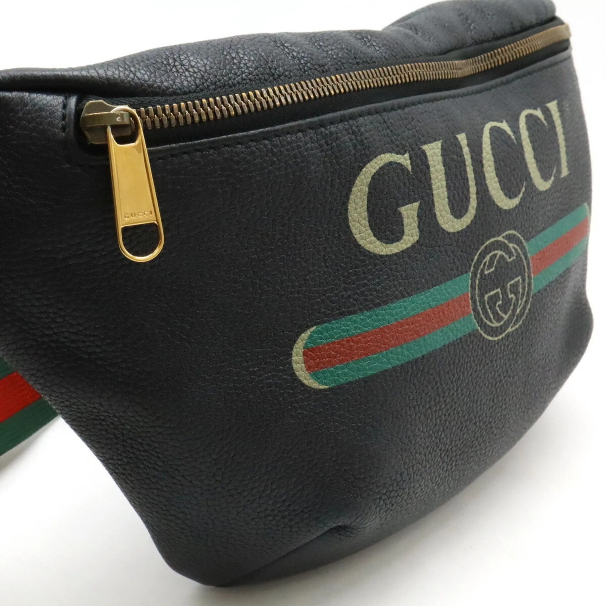 Gucci  Color Leather Fanny Pack (Pre-Owned)
