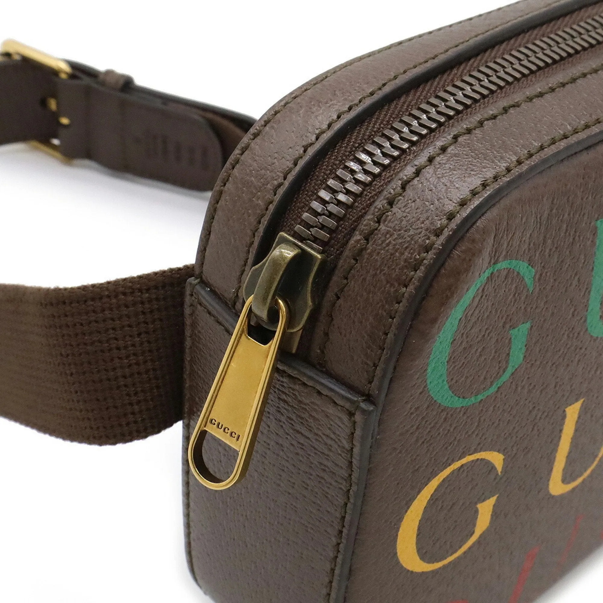 Gucci  Color yellow Leather Fanny Pack (Pre-Owned)