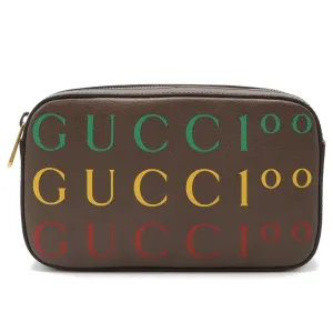Gucci  Color yellow Leather Fanny Pack (Pre-Owned)
