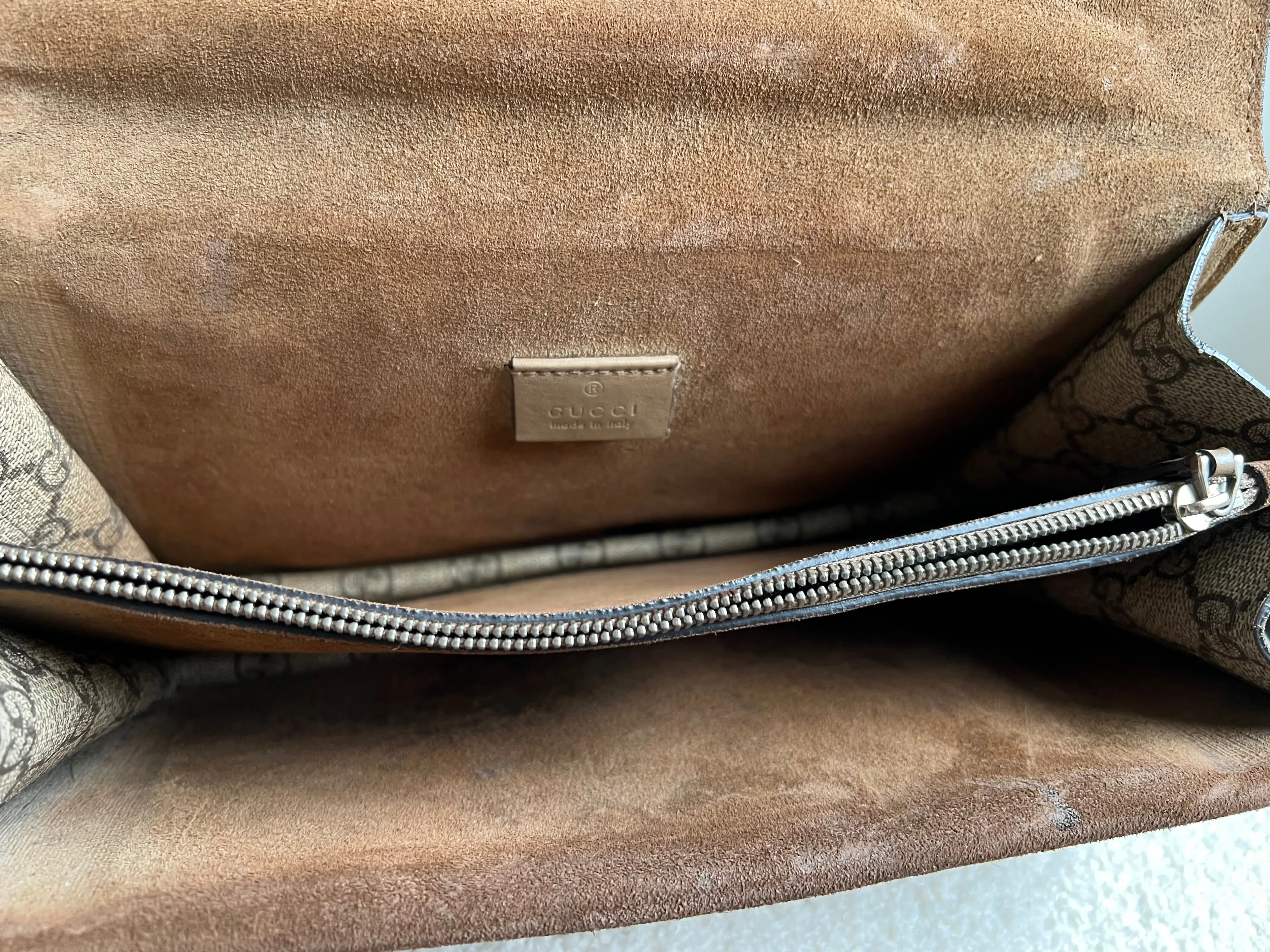 Gucci Dionysus GG Supreme Small Shoulder Bag (RRP ??2,400)