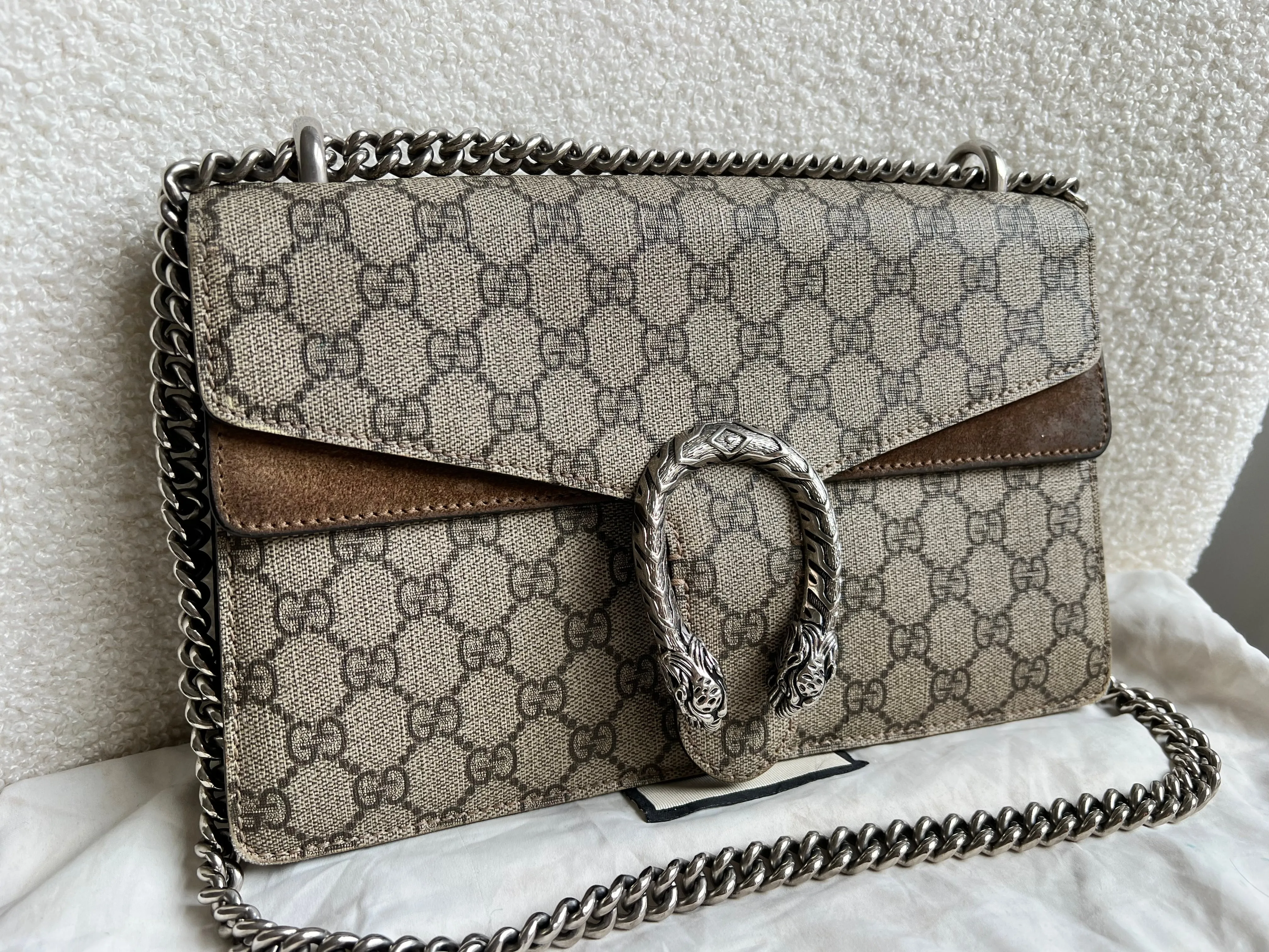 Gucci Dionysus GG Supreme Small Shoulder Bag (RRP ??2,400)