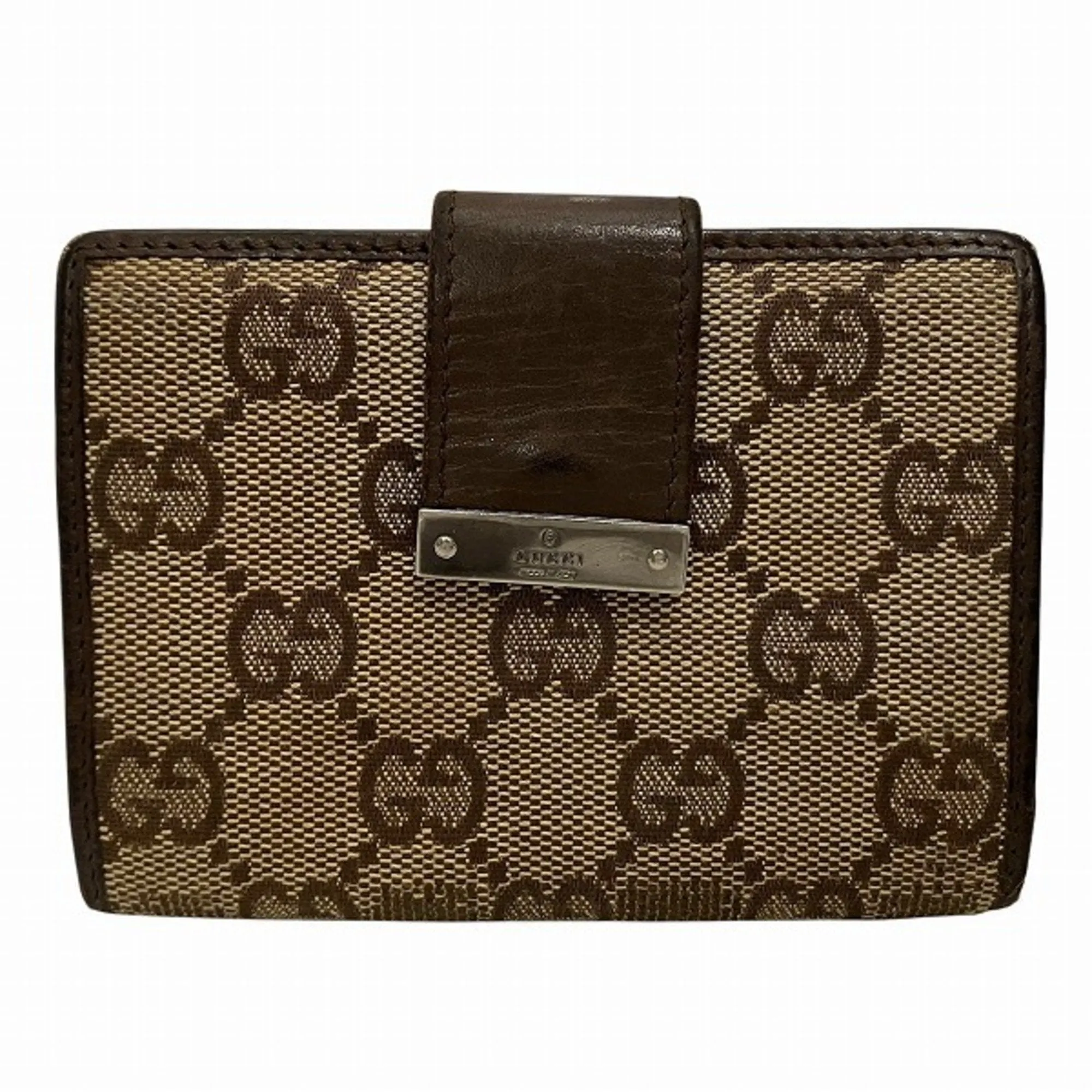 Gucci Gg Canvas Business Card Case (Pre-Owned)