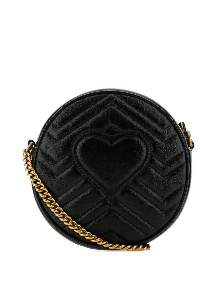 Gucci GG Marmont Series Round Mini Shoulder Bag