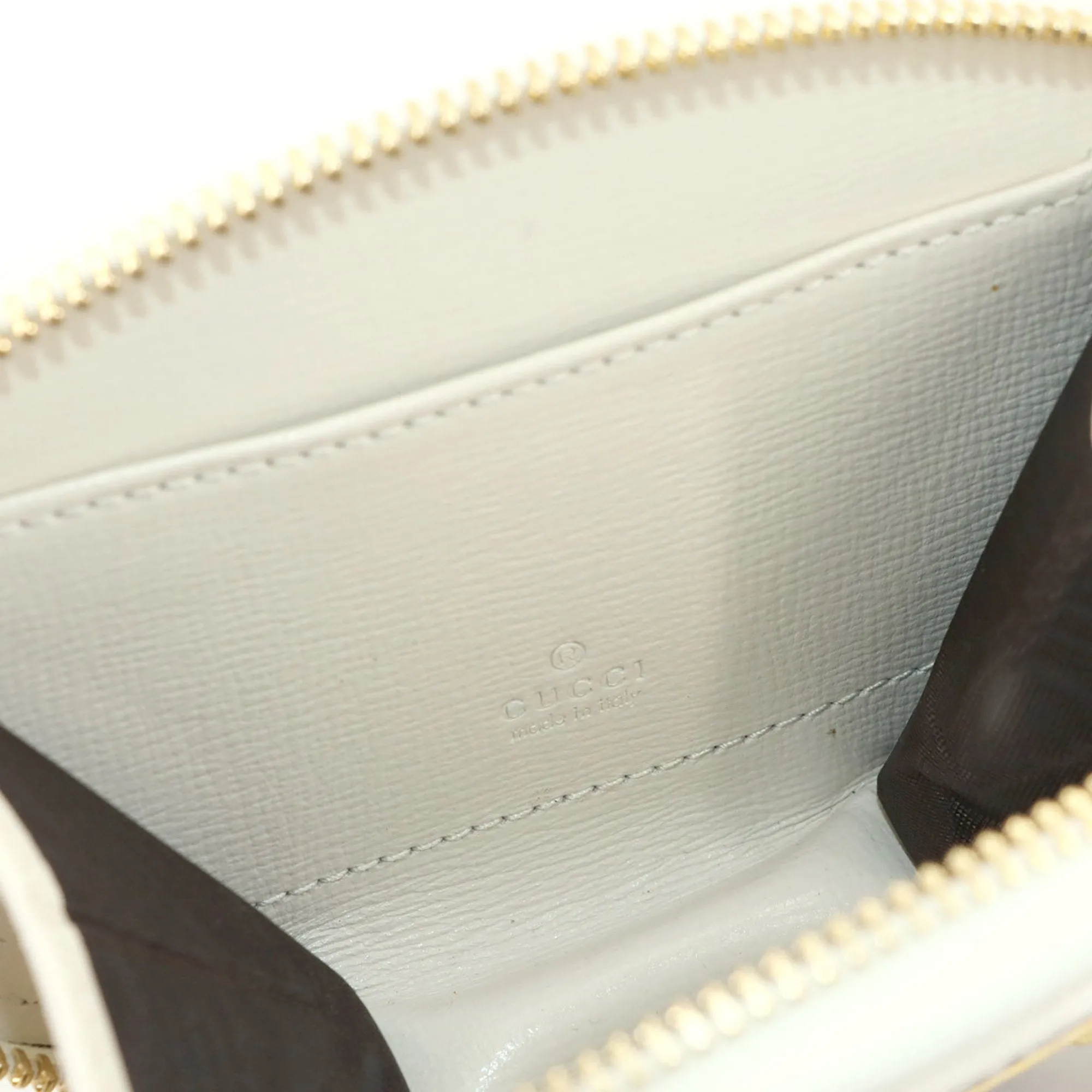 Gucci Gg Supreme  Gg Supreme Coin Purse/Coin Case (Pre-Owned)