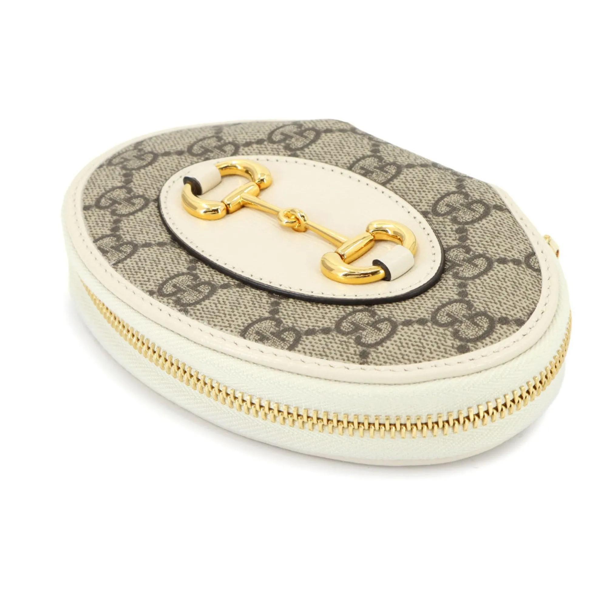 Gucci Gg Supreme  Gg Supreme Coin Purse/Coin Case (Pre-Owned)