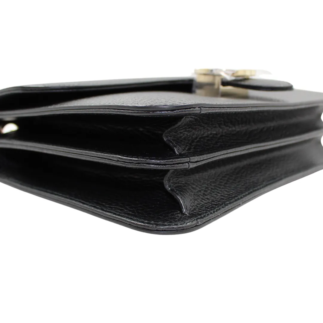 Gucci Large Interlocking GG Leather Shoulder Bag
