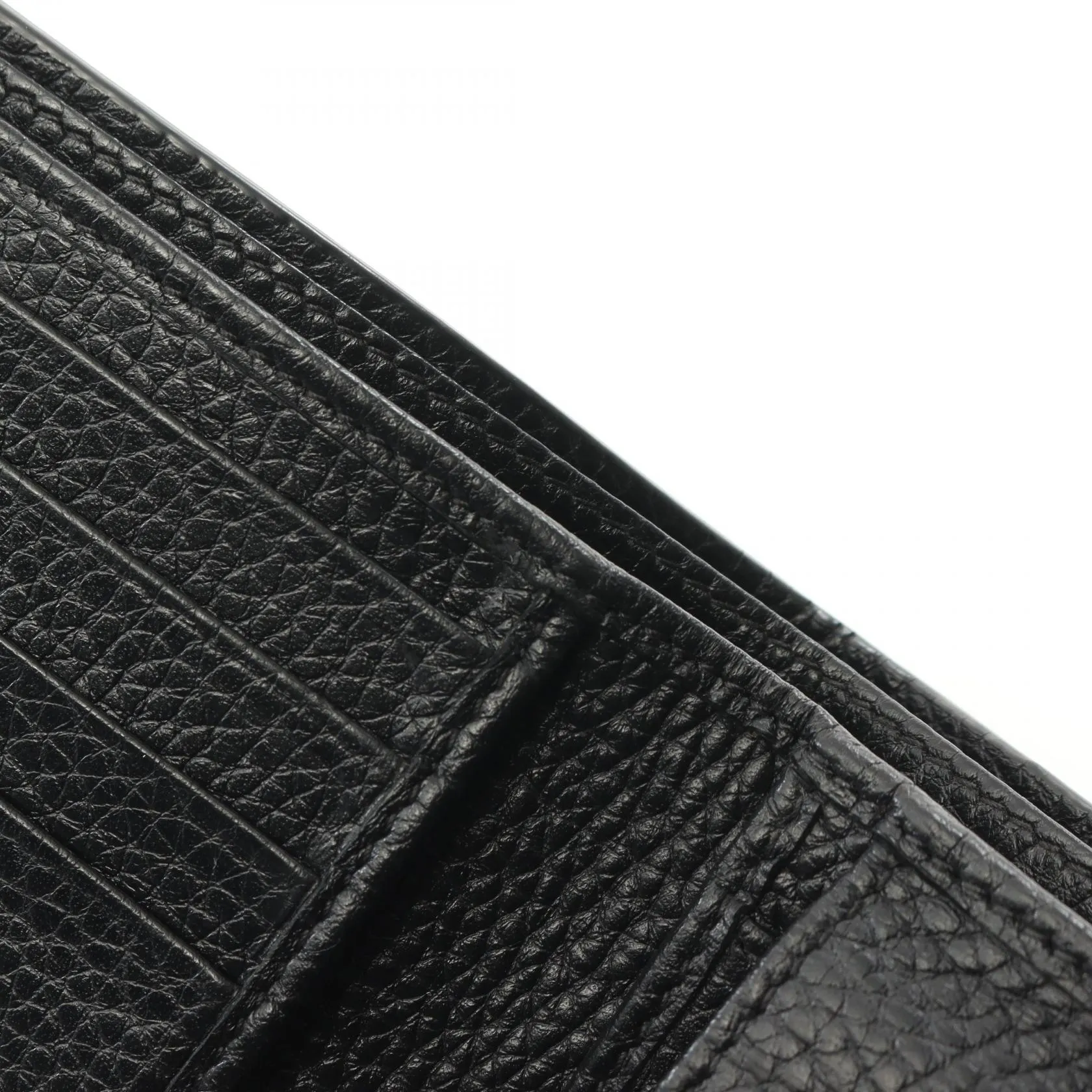 Gucci Leather GG Logo Bifold Wallet