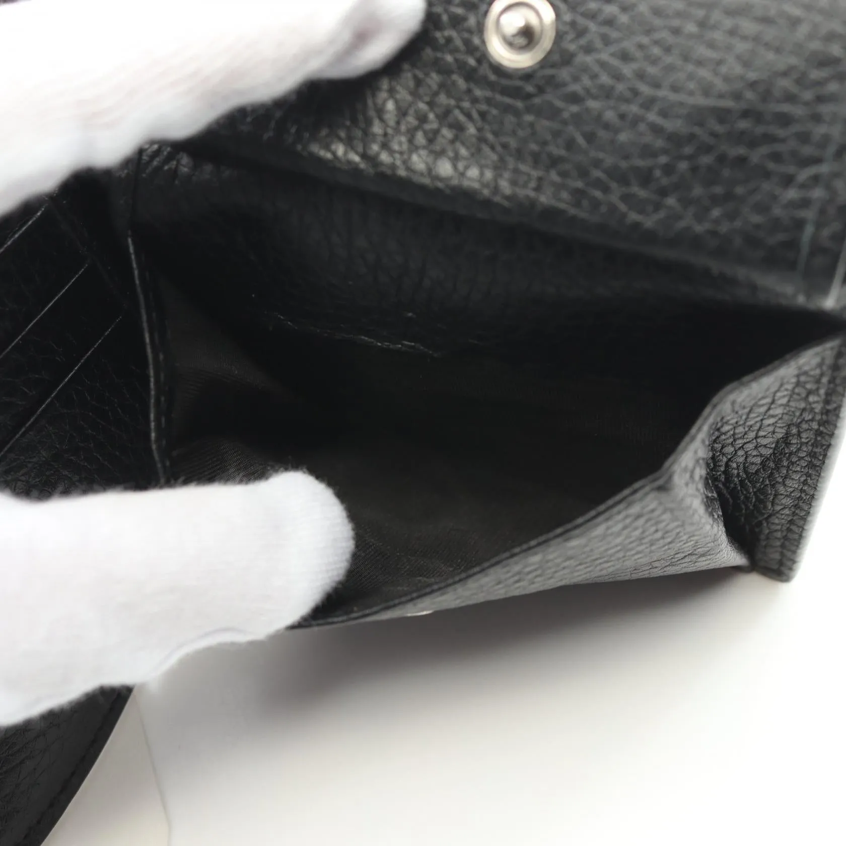 Gucci Leather GG Logo Bifold Wallet