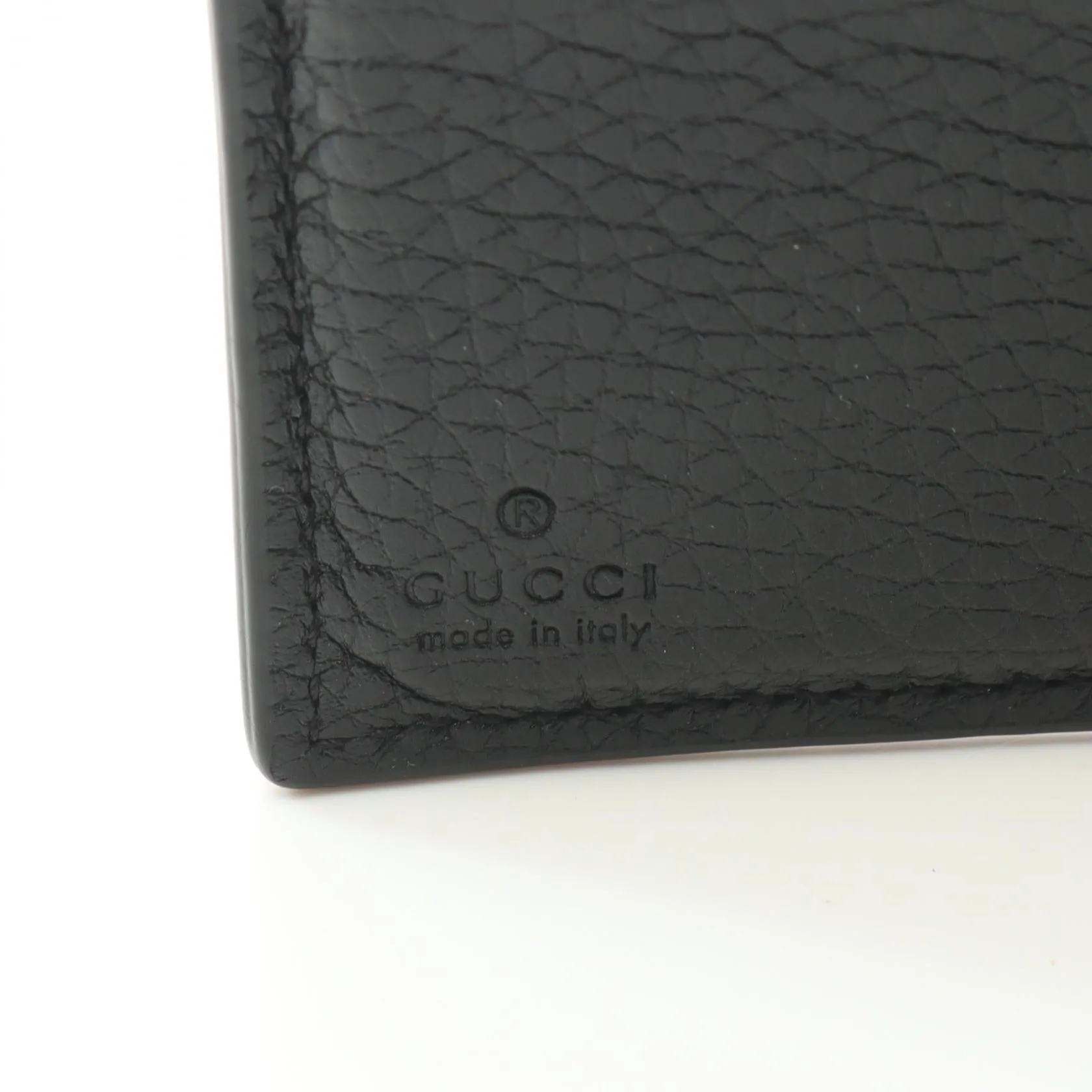 Gucci Leather GG Logo Bifold Wallet