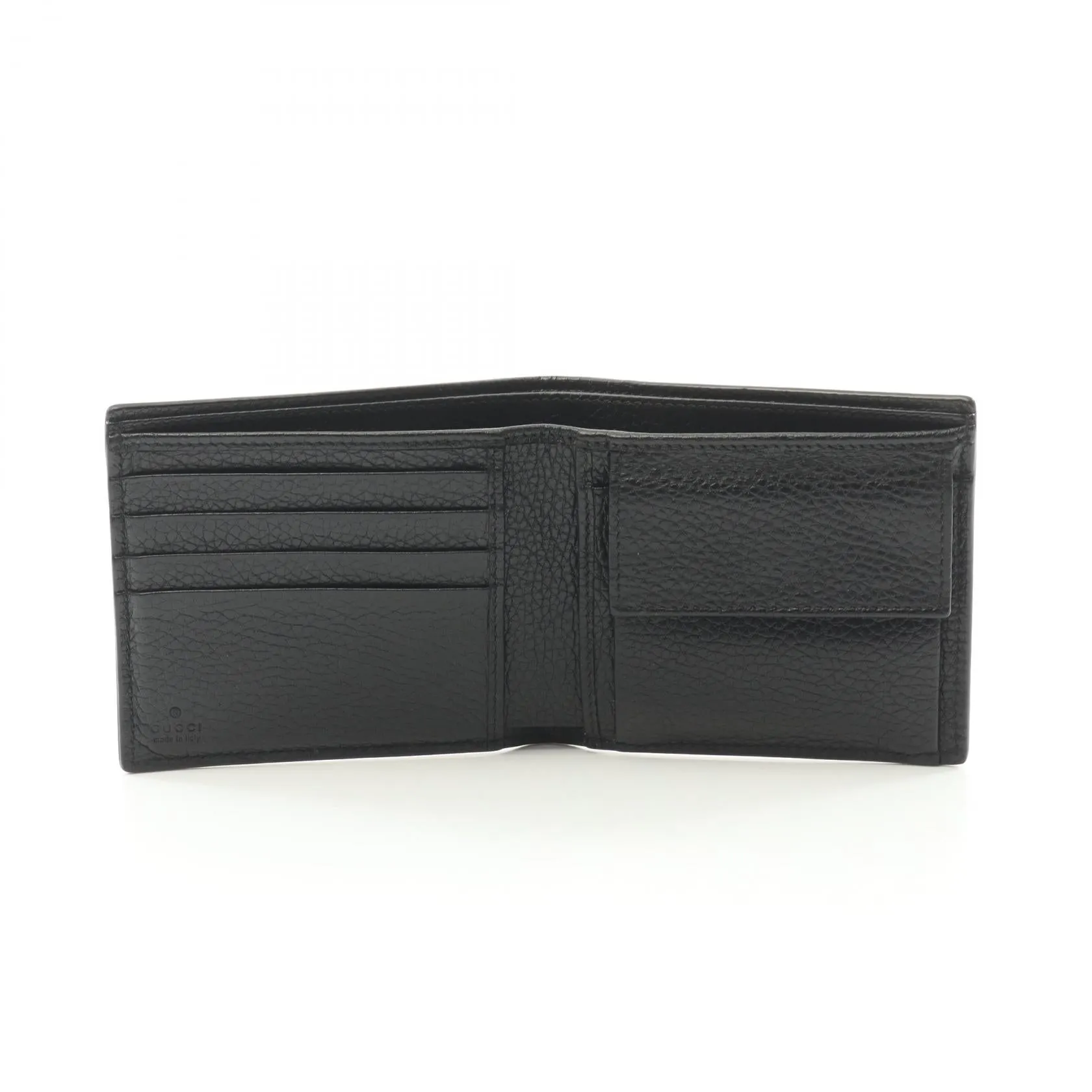 Gucci Leather GG Logo Bifold Wallet
