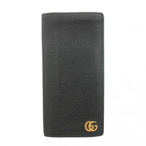 Gucci Leather Long Wallet (Bi-Fold) (Pre-Owned)