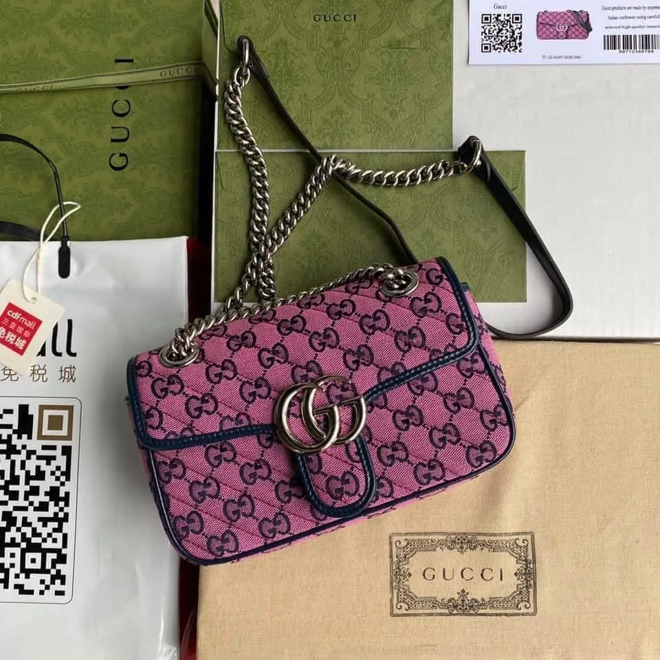 Gucci Marmont Multicolor Small Shoulder Bag