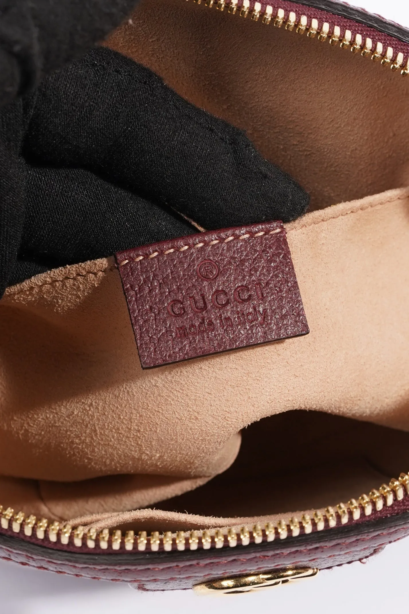 Gucci Ophidia GG Shoulder Bag Wine / Green / Red Leather