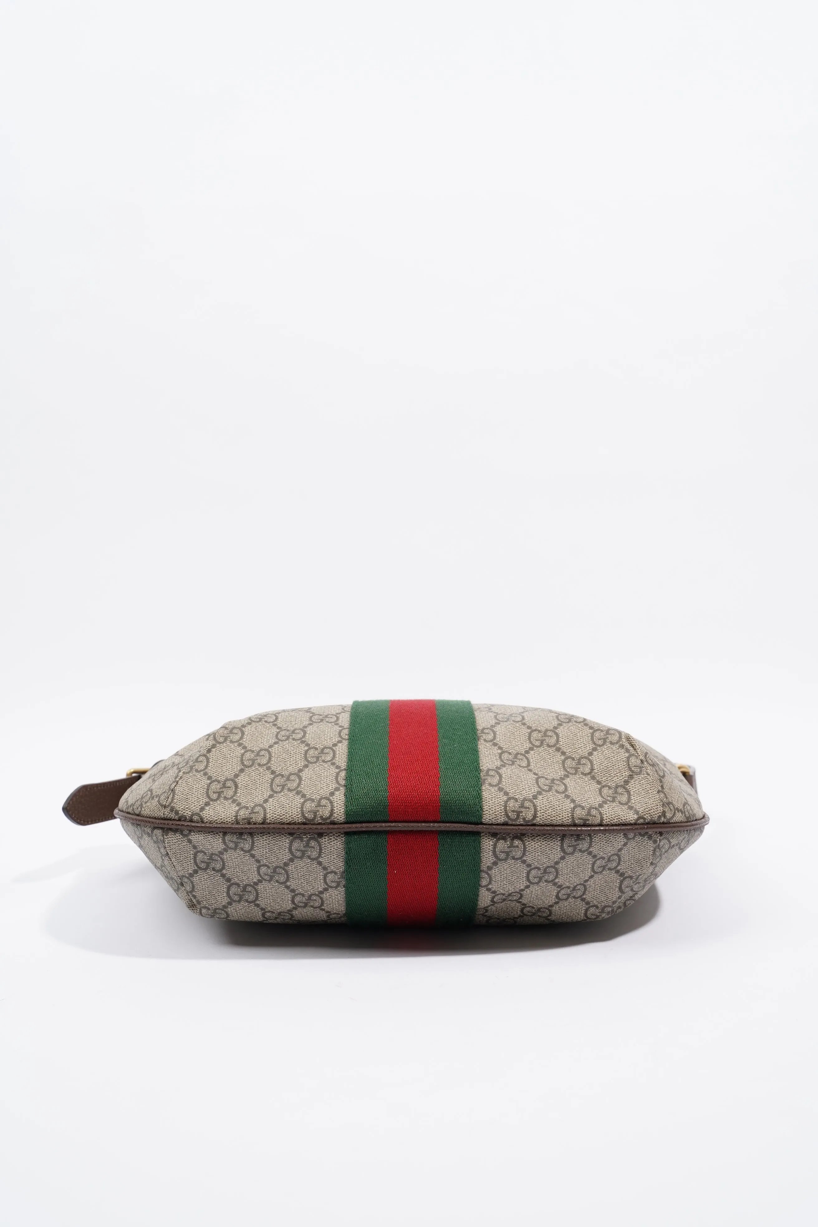Gucci Ophidia GG Small Shoulder Bag Brown / Beige Coated Canvas Small