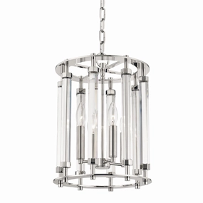 Haddon Four Light Lantern Polished Nickel Ceiling Lights Lighting cheap deals