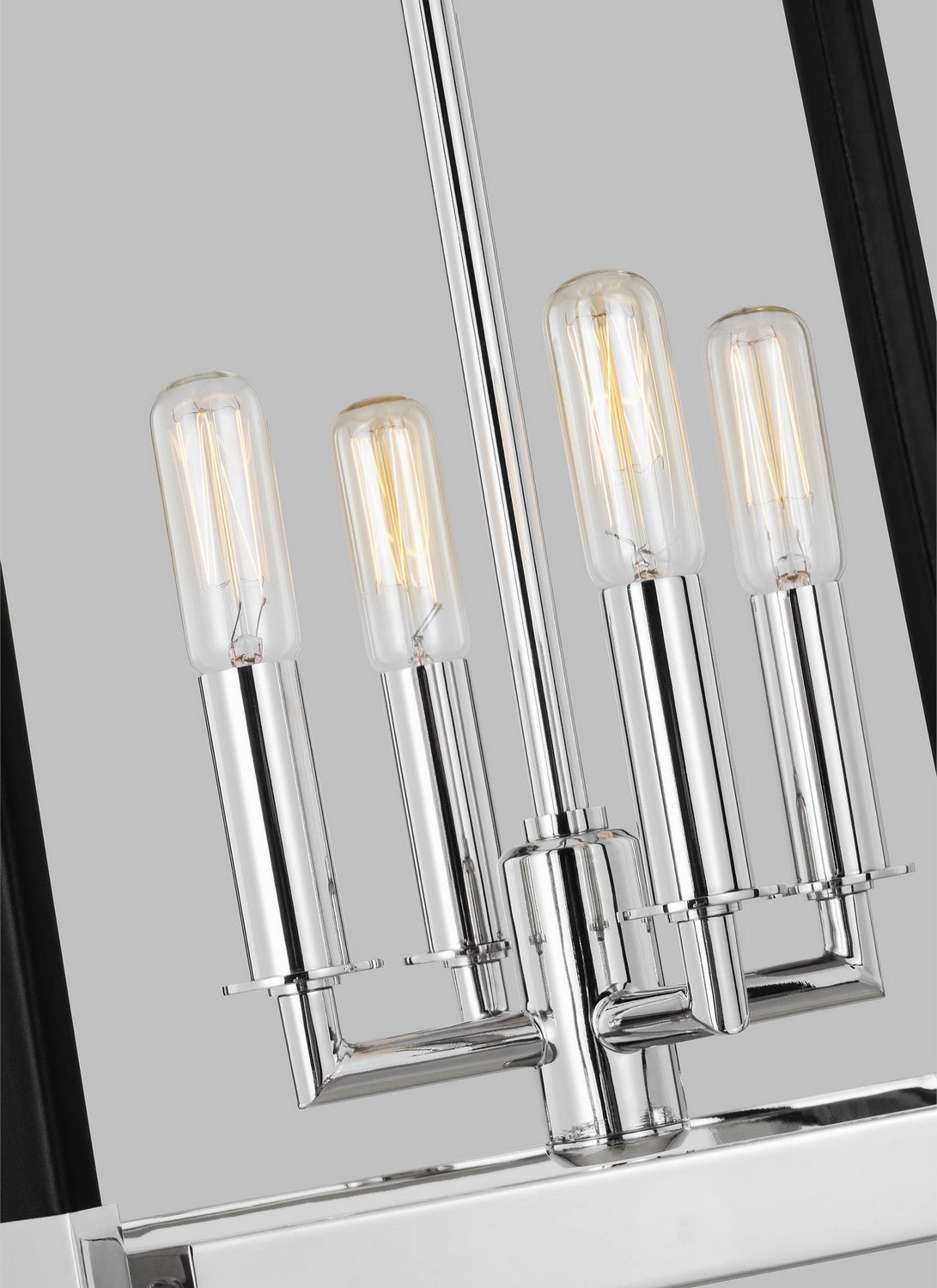 Hadley Four Light Lantern Polished Nickel Ceiling Light Fixtures on sale