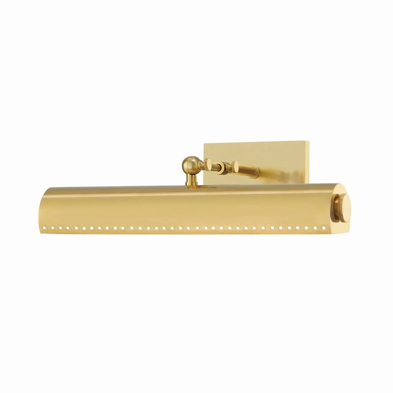 Hampshire Two Light Picture Light Aged Brass Wall Lights for patio sale
